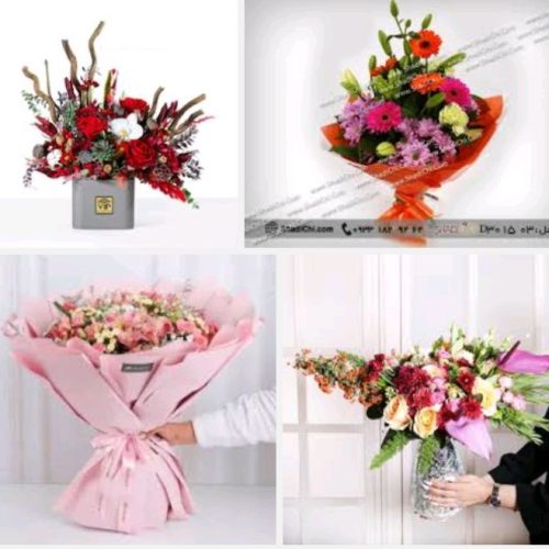 فروش دسته گلهای طبیعی و ارسال به سراسر تهران