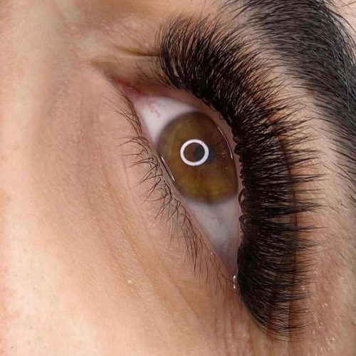 مدل اکستنشن مژه برای تکمیل آلبوم