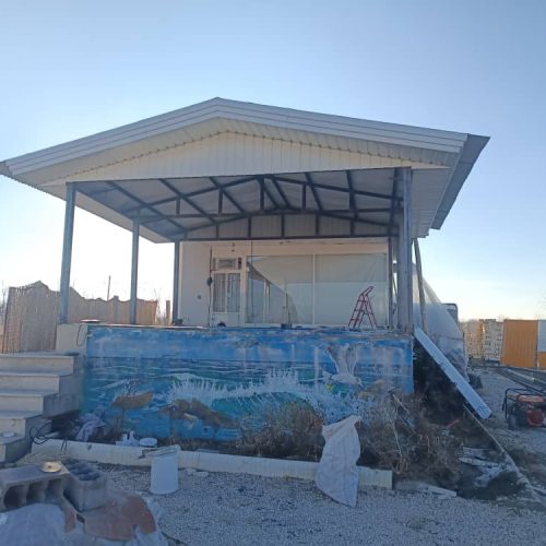 شیروانی سقف ویلایی،پارکینگ