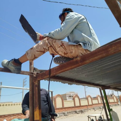 جوشکاری سیار ساختمانی