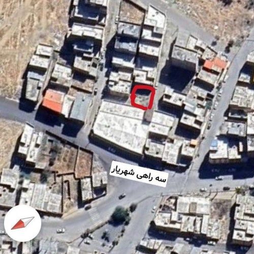 زمین مسکونی در گاوخانه107متر دو بر