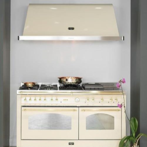 گاز بزرگ آشپزخونه با هود وماکرفر