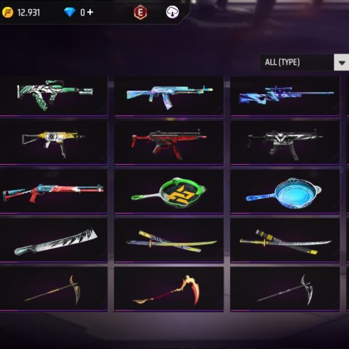 اکانت فری فایر لول 60 داشتن 111ست به قیمت 4500