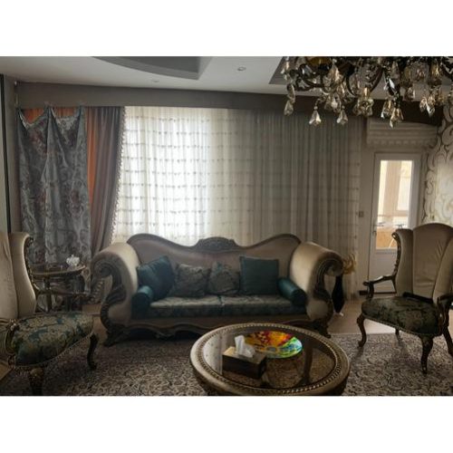 مبل استیل با ناهار خوری وکنسول
