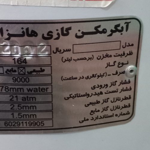 گرمکن ایستاده / زمینی