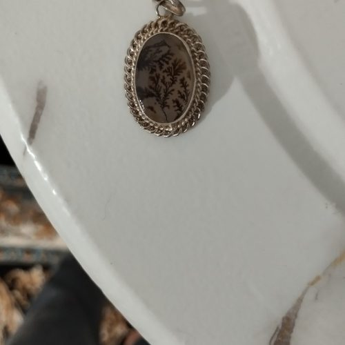 گردنبند شجر واضح و شفاف