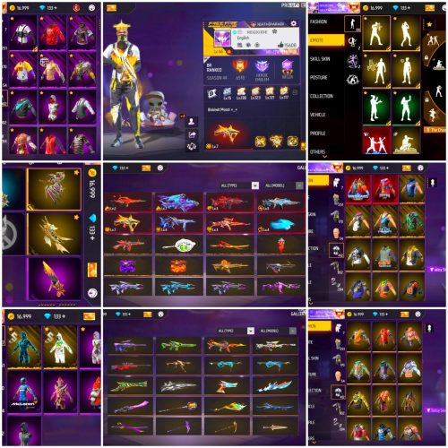 اکانت فری فایر