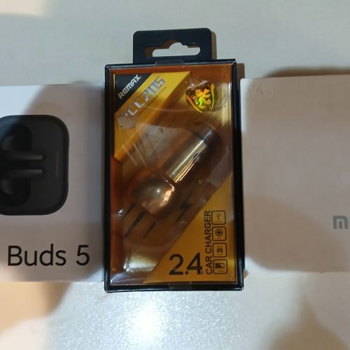 فروش ایرباد Redmi Bads 5 ، یک عدد شارژر فندکی اصلی ریمکس و یک عدد شارژر فندکی فوق العاده شیائومی