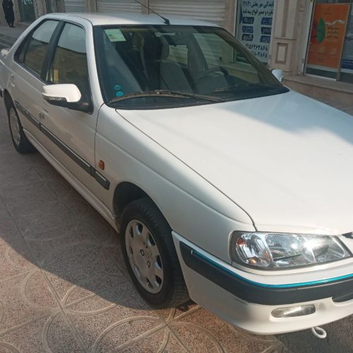 پژو پارس سفید مدل 99