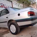 پژو 405 نقره ای مدل 92