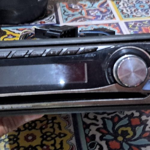 1 عدد ضبط آلپاین مدل CDE 9843E به همراه دوعدد باند