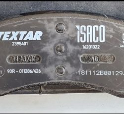 لنت ترمز چرخ جلوی پژو 207