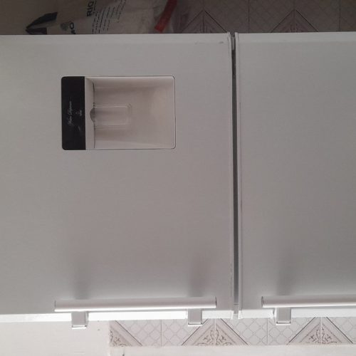 یخچال الکتر استیل بیدونی برفک