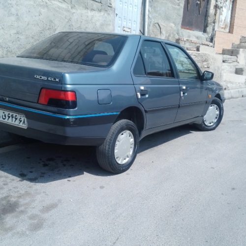 باسلام ماشین پژو 405 مدل 97 بی‌رنگ