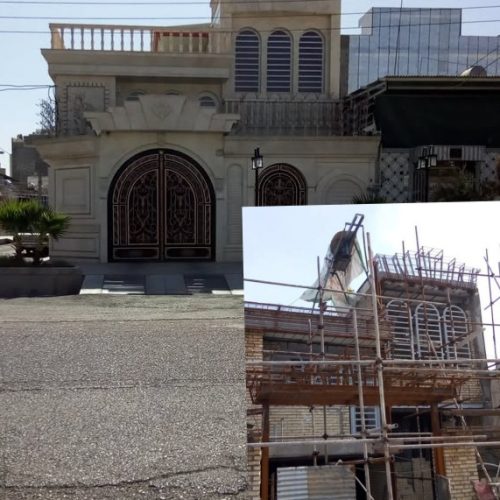 انجام رابیتس کاری ،آهن کشی نما ،آهن کشی آسانسور