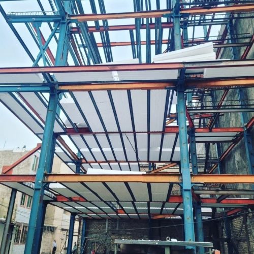 ارماتوربندی قالب بندی سقف تیرچه و فوم