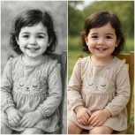 سفارش طراحی چهره سیاهقلم