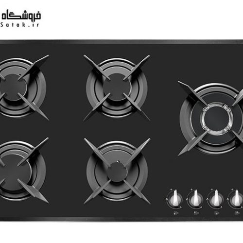 گاز کن 5شعله کاملا نو با کارتون