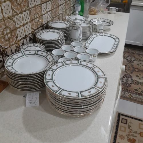 ظروف چینی 11 نفره اسپیدار