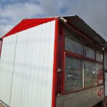 کانکس چرخ دار فروشگاهی