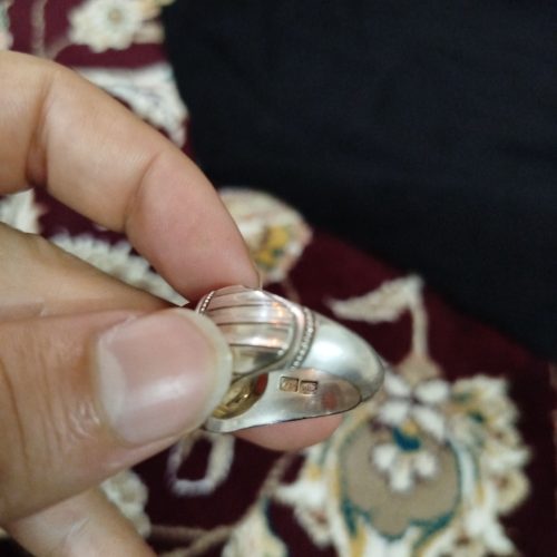 انگشتر کلوخه آفریقایی استاد ابراهیمی