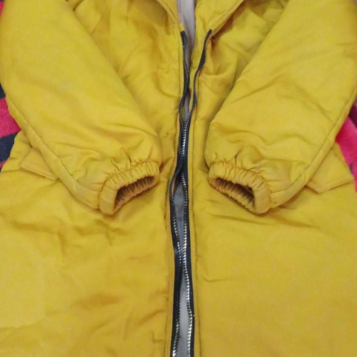 کاپشن خردلی نو با قیمت مناسب