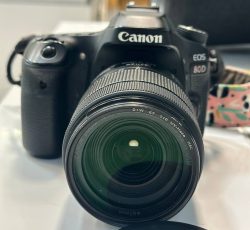 دوربین کانن 80d با لنز 18-135