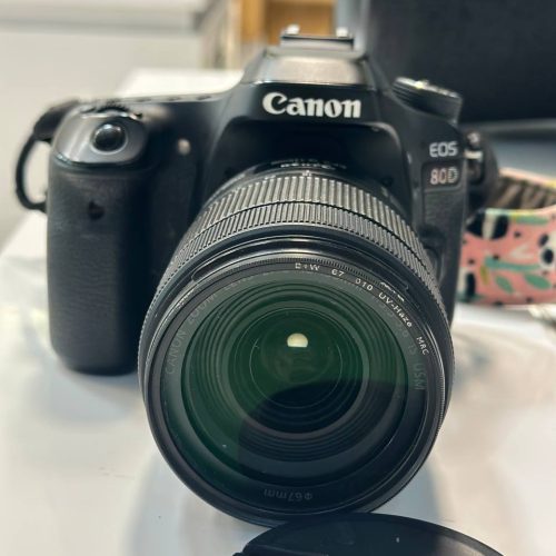 دوربین کانن 80d با لنز 18-135