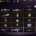 اکانت فری فایر لول 60 داشتن 111ست به قیمت 4500