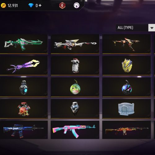 اکانت فری فایر لول 60 داشتن 111ست به قیمت 4500