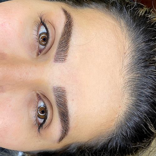 مدل برای فیبروز ابرو فقط هزینه مواد گرفته میشود