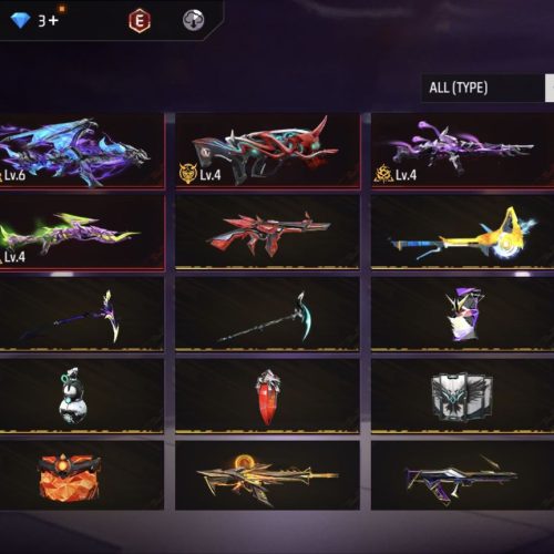 اکانت فری فایر طاق و فروش