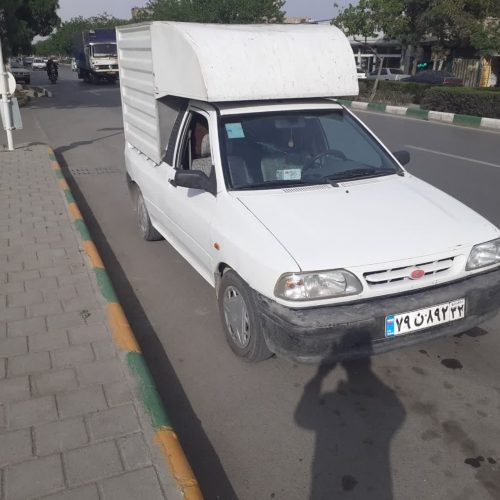 وانت پراید مدل 98  کارکرد 150هزار ،بیمه 11 ماه مایل به معاوضه با سواری