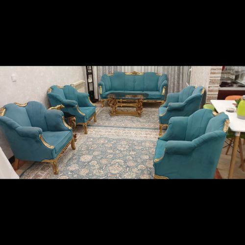 مبلمان و پرده ست