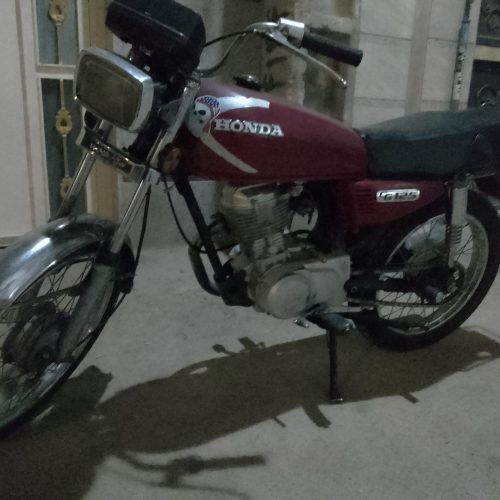 موتور هندا 125 مدارک سند کارت پلاک قولنامه داره