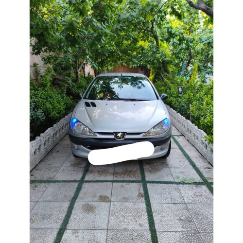 پژو 206 نقره ای مدل 84