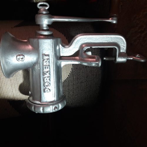 چرخ گوشت دستی آلومینیومی