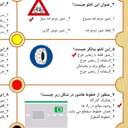 سوالات اصلی آیین نامه