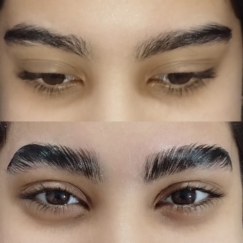 مدل برای لیفت ابرو و مژه