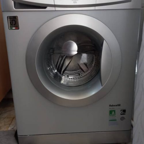 یک عدد ماشین لباسشویی خشک کن 6کیلو مارک ابسال