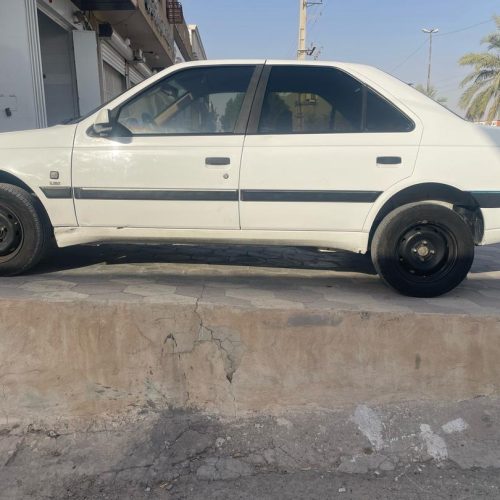 پژو 405 سفید مدل 97