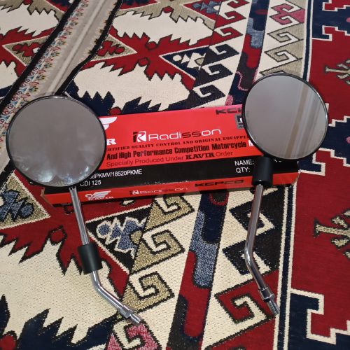 آیینه کویر موتور سیکلت کویر