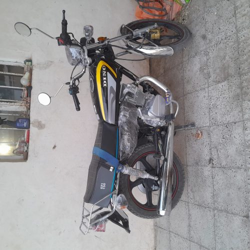 موتور هندا پلاک ملی بیمه یک سال