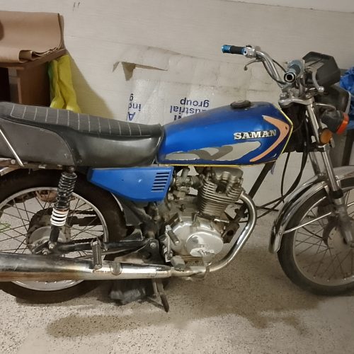 موتور سیکلت پلاک قدیم