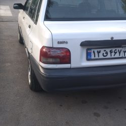 پراید صندوق دار مدل 82
