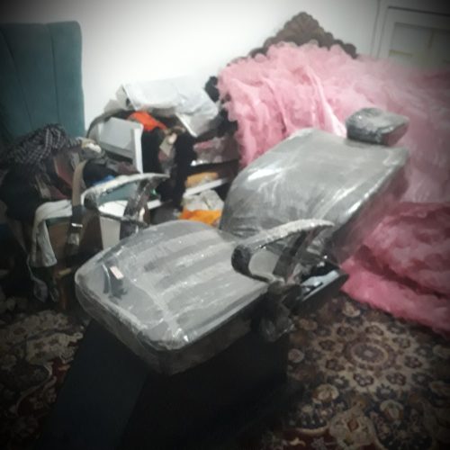 صندلی آرایشگاه سالم بدون زدگی فوووووری