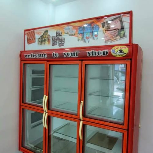 یخچال ویترینی 6 درب
