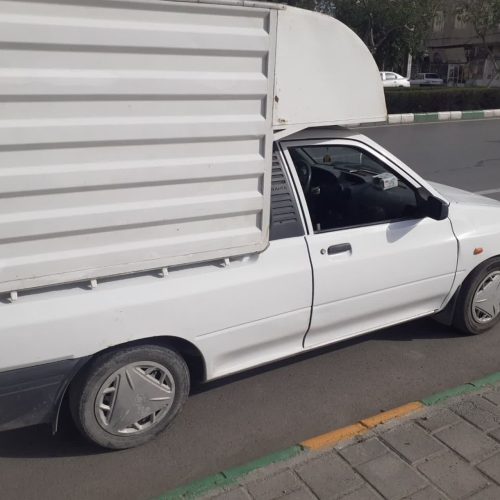 وانت پراید مدل 98  کارکرد 150هزار ،بیمه 11 ماه مایل به معاوضه با سواری