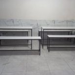 میز صندلی کبابی یا قلیان سرا