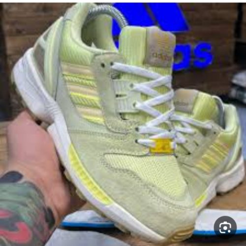 کتونی زدایکس زرد قناری 8000 سفارش کره